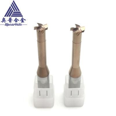Tungsten Carbide T-Slot Cutte for 60HRC Crmo Steel