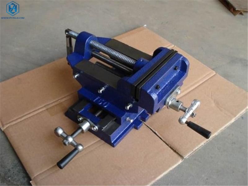 Cast Iron Machine Vise Cross-Slide Vise Q97 Milling Vise