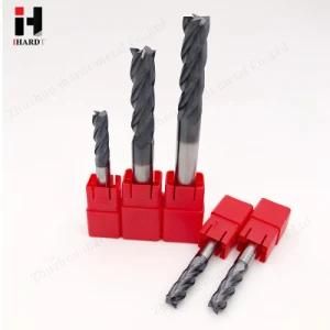 HRC55 4-Flute Inch Size Solid Carbide End Mills Customized Available