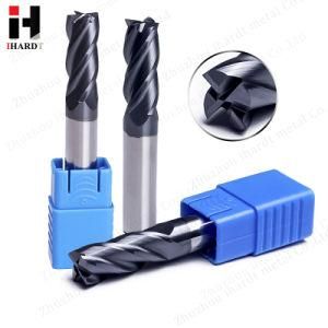 Professional Manufacturer Solid Carbide End Mill 4flue CNC Machine Miling Cutting Tools