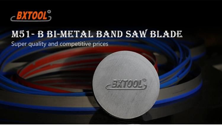 Bxtool-M51 67*1.60mm Inch 2 5/8*0.063 Bimetal Band Saw Blades High Performance Sawing (of large difficult to cut metal)