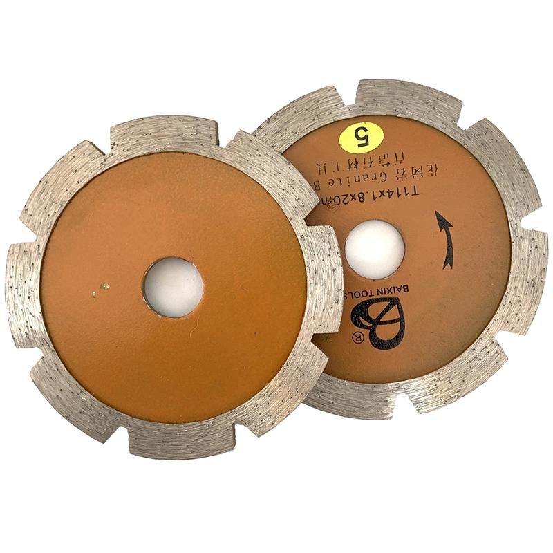 114mm Professional Quality Diamond Turbine Segmented Saw Blade for Sale