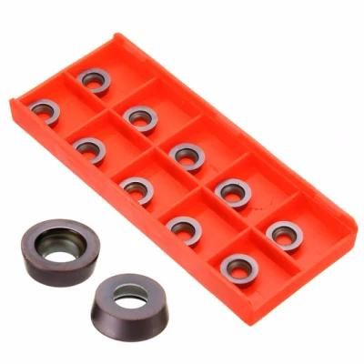 Carbide Rdmt Rpmt 120408 Carbide High Feed Indexable Milling Cutter Inserts