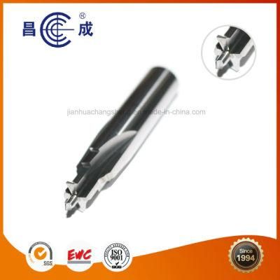 3 Flutes Solid Carbide Profile End Mill for Reaming and Drilling