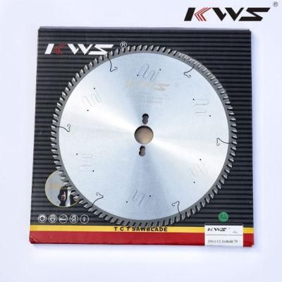 Kws Tungsten Carbide Saw Blade for Wood 250*30*3.2 Z80 Hw Atb Woodworking Cutting Tools Chrome Coating