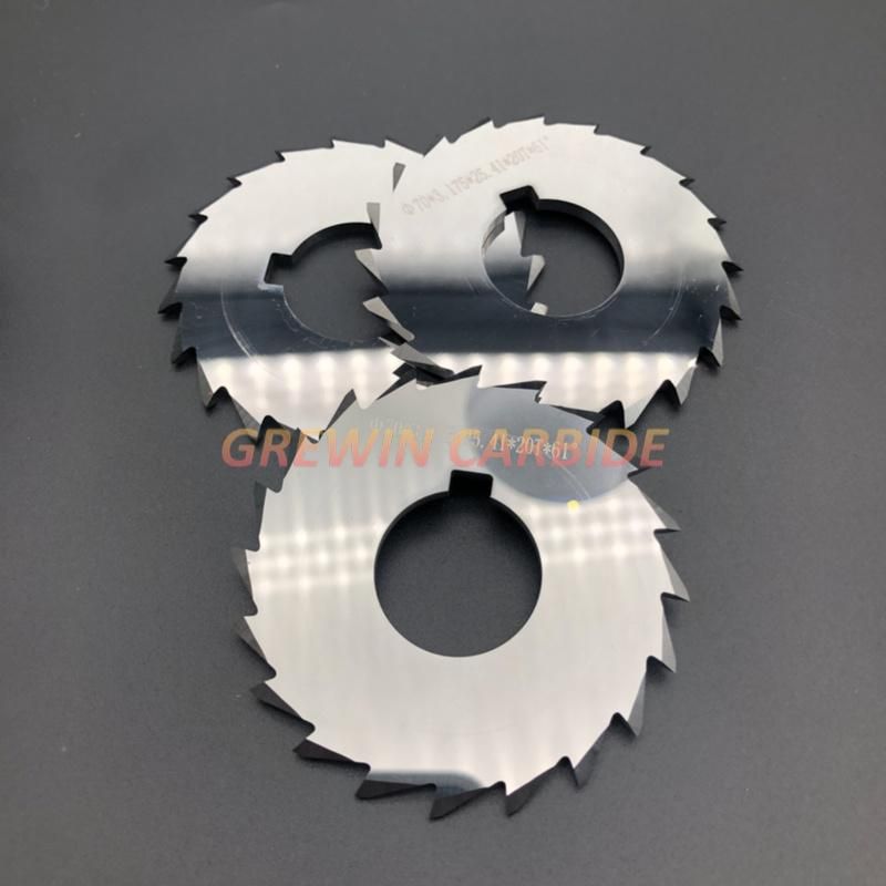 Gw Carbide Cutting Tool-Tungsten Carbide Slotting Circular Cutting Saw Blades Cutter