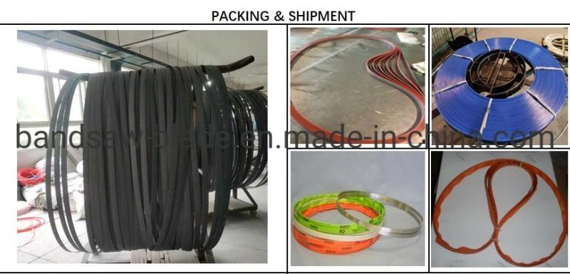 Tubes Steel Cutting Bimetal Bandsaw Blades