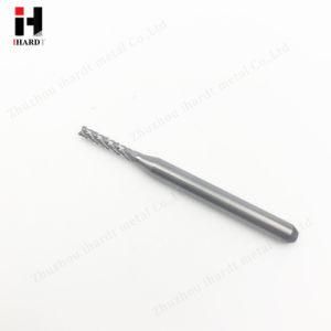 Ihardt CNC Rotary Burrs Carbide End Mills Engraving Bits PCB Corn Milling Bits 1/8&prime;&prime; Shank