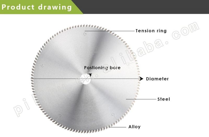 10inch Circular Saw Blade Aluminium Section Cut off Machine Saw Blade