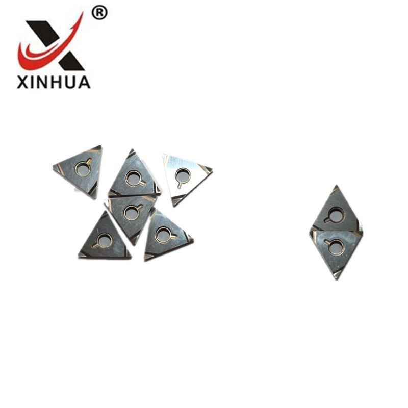 Silver Color Wear Resistant Carbide Insert Tngg160404r-F