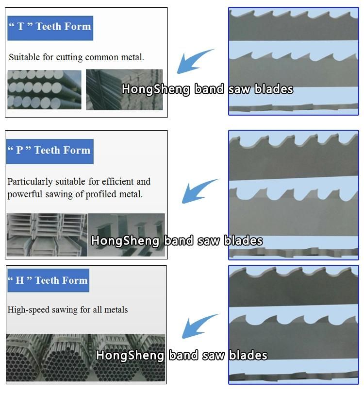 Factory Directly Long Lifetime 54*1.6mm Factory Portable Bi-Metal M42 Steel Price Band Saw Blade