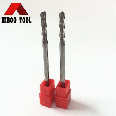 HRC55 Carbide Helix 55 Long End Mills for Cutting Aluminum