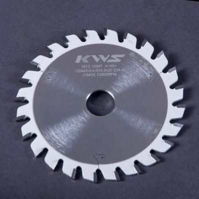 Carbide Scoring Saw Blade with Chrome Surface