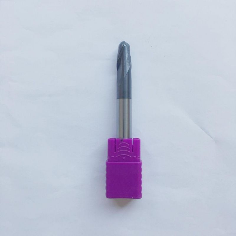 HRC45/55/60/65/68 Ball Nose/ Flat/ Square Solid Carbide End Mill Coating