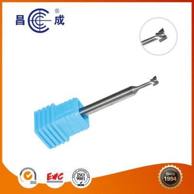High Temperature Resistance 3 Flutes T Type End Mill for Processing Side Groove