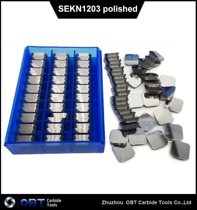 Spkn1504 Spkn1203 Sekn/Seen1203 Seer1203 Seet12t3 Carbide Milling Insert for Cutting Tools CNC Machining Carbide Milling Tool