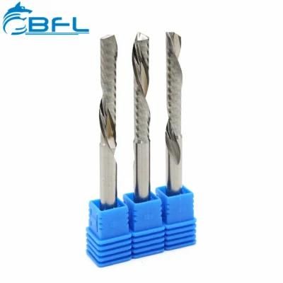 Bfl Solid Carbide Single Flute End Mill Router CNC Bit End Mill Cutters