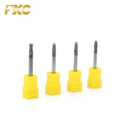 Good Quality HRC45 Carbide Ball Nose End Mill