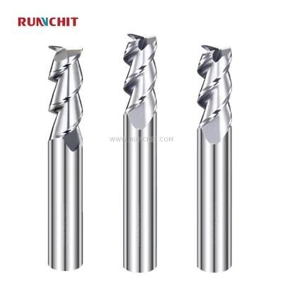 3 Flutes High-Performance Aluminum Cutter Ranges From 0.1mm to 20mm for Aluminum Mold Tooling Clamp 3c Industry (AEH0303A)