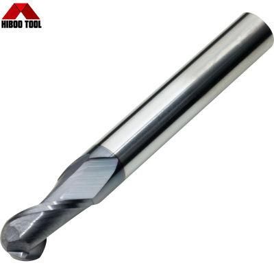 HRC60 Carbide Ball Nose End Mill Router Milling Tool