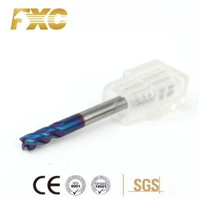 Good Using HRC60 Carbide Corner Radius End Mills CNC Cutting Tool