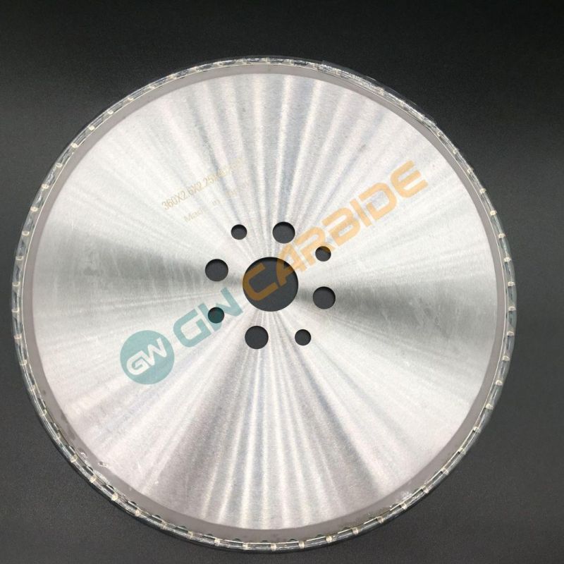 Gw Carbide-Tct Saw Blade /Circle Saw Blade with Insert-D360xd40X2.5X60t