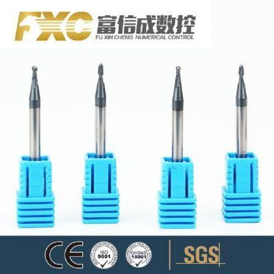 Manufacturer Tungsten Carbide 2 Flutes Ball Nose Gear Millingtool