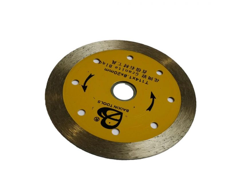 Diamond Saw Blade Used for Dry Slicing of Granite Stone