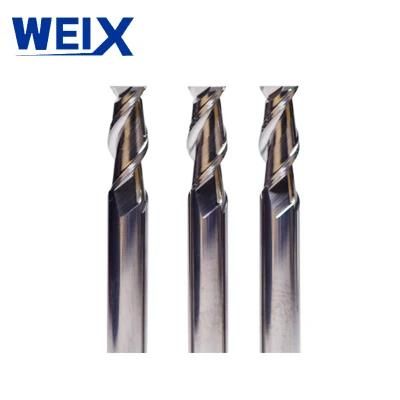 Weix End Mills Spiral CNC Lathe Machine Milling Cutter Tool Aluminum Steel Cutting Tools