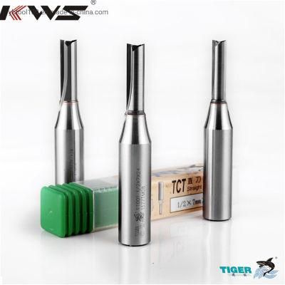 Kws Woodworking 1/2*6*25 2t Straight Router Bits CNC Kdt Nanxing Homag Scm