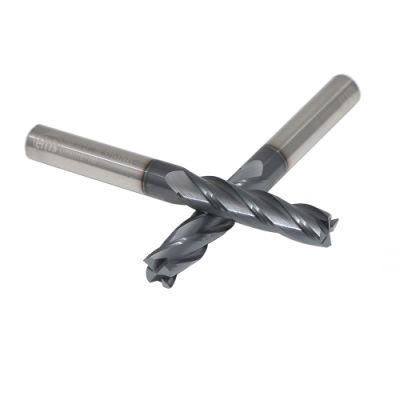 HRC 55 Solid Carbide 4 Flute End Mill for Distributor
