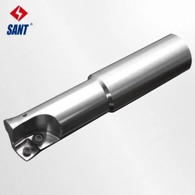 Zhuzhou Sant Indexable High Feed Milling Cutter for Wholesale