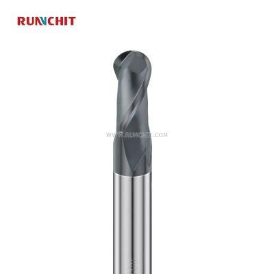 Standard HRC55 4 Flutes Solid Carbide Roughing End Mill for Mindustry Industry Materials High Die Industry (dB0352)