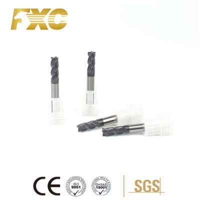 High Quality Solid Carbide 4 Flutes Square End Mill CNC Cutting Machine