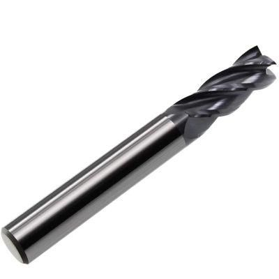 Wholesale China Manufacturer HRC60 4flute Corner Radius End Mills