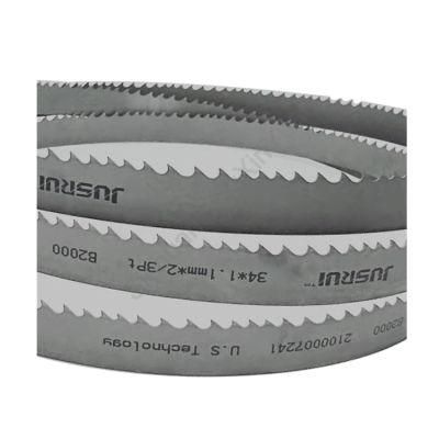 34X1.1mm B2000 OEM HSS Bimetal Band Saw Blade for Sawing Tool Steel