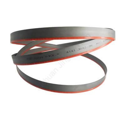 34X1.1mm ODM M42 HSS Bimetal Bandsaw Blade Coil for Cutting Bundle Materials