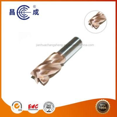 Tin Coated Tungsten Solid Carbide End Mill
