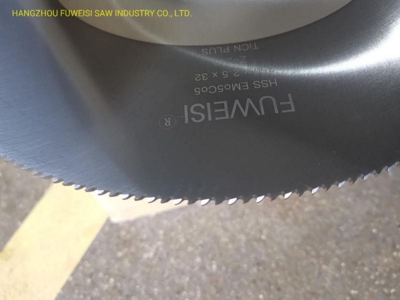 Sierra HSS Circular Saw Blade 250X2.0X32 for Metal Cutting.