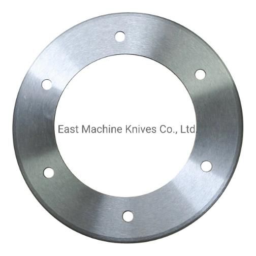 Machine Case Sealing Circular Knives with Slots