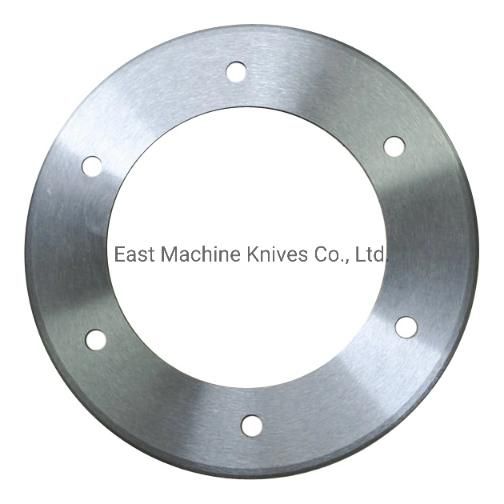 Machine Case Sealing Circular Knives with Slots