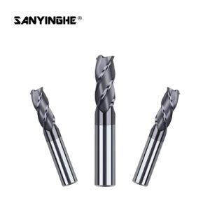 4 Flutes Solid End Mill 45-50HRC Tungsten Carbide Milling Cutter CNC