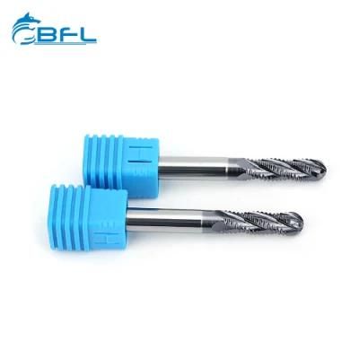 Bfl Carbide 4 Flutes Ball Nose Roughing End Mill