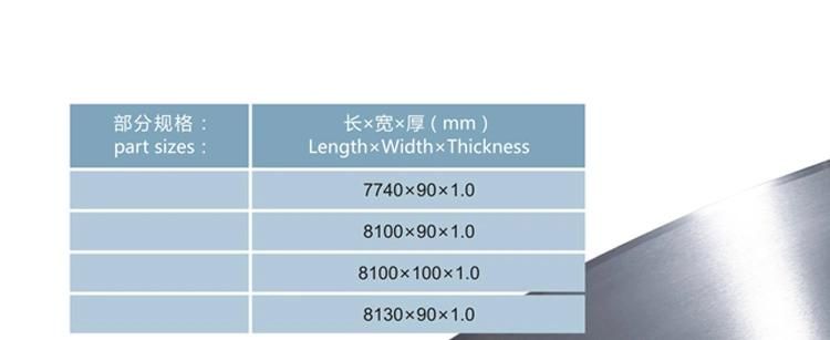 Carbon Steel Band Saw Sawmill Blades Sized 142inch X 0.042 X 1.25 Woodmizer Blade for Cutting Wood