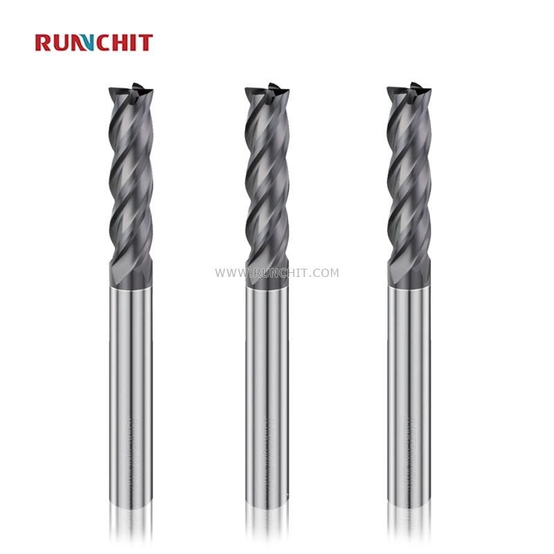 HRC55 Cheap Solid Carbide Tools End Mill Cutting Tools for Metal Processing (DEL0304A)