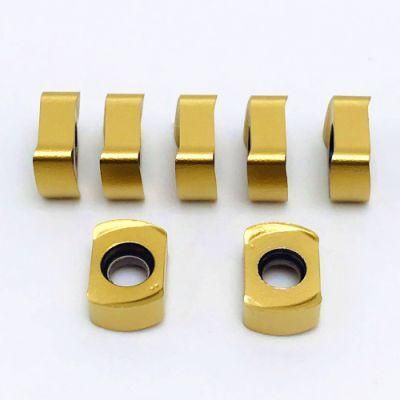 Popular Blmp Series PVD Coated Carbide High Feed Milling Tool Inserts for Fast CNC Machine Processing