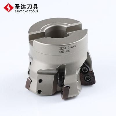 Indexable High Feed Milling Cutter for Metal Cutting