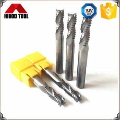 High Quality Carbide Roughing Square End Mills with 3 Flutes