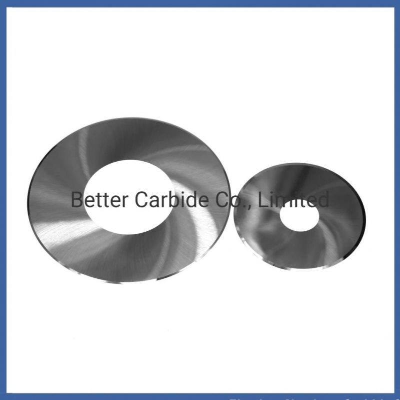 Tungsten Carbide Cigarette Filter Tobacco Cutting Knife