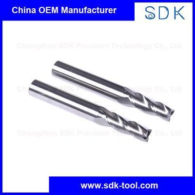 Tungsten Carbide 3 Flute Tapered End Mills for Metal